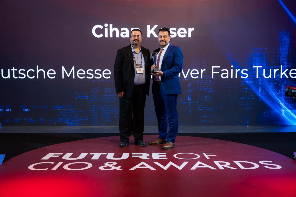 Hannover Fairs Turkey’in B2B Platformu’na Future of CIO & Awards’tan ödül